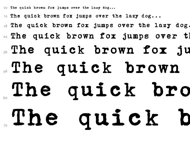 Erika Ormig font waterfall